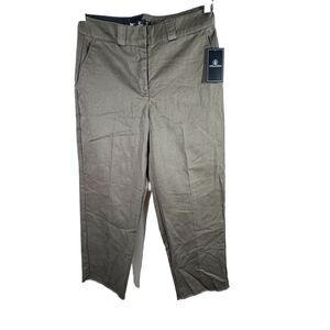 VOLCOM WHAWHAT CHINO PANTS Brown Size‎ 25 Raw Hem New